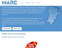 Tablet Screenshot of marc-conference.org
